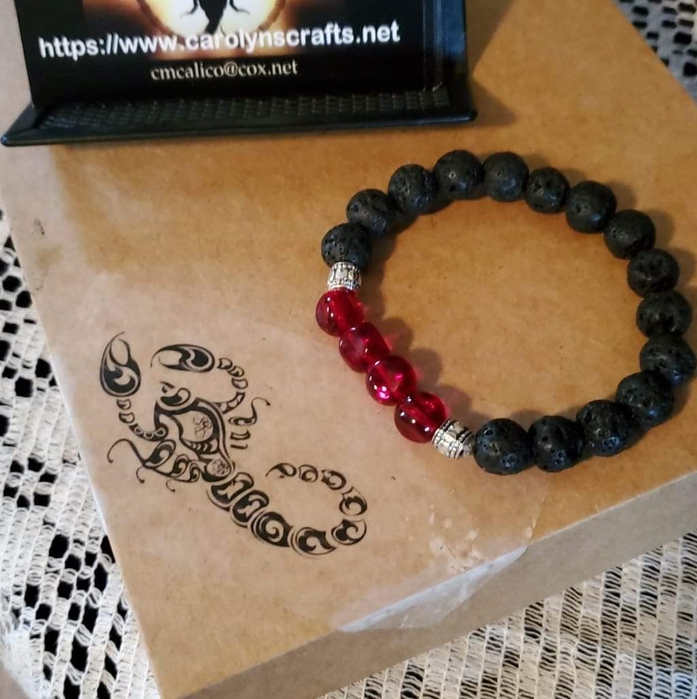 Aromatherapy Hawaiian Lava Bracelet
